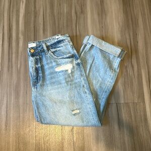 Distressed jeans, NWOT size 30/11